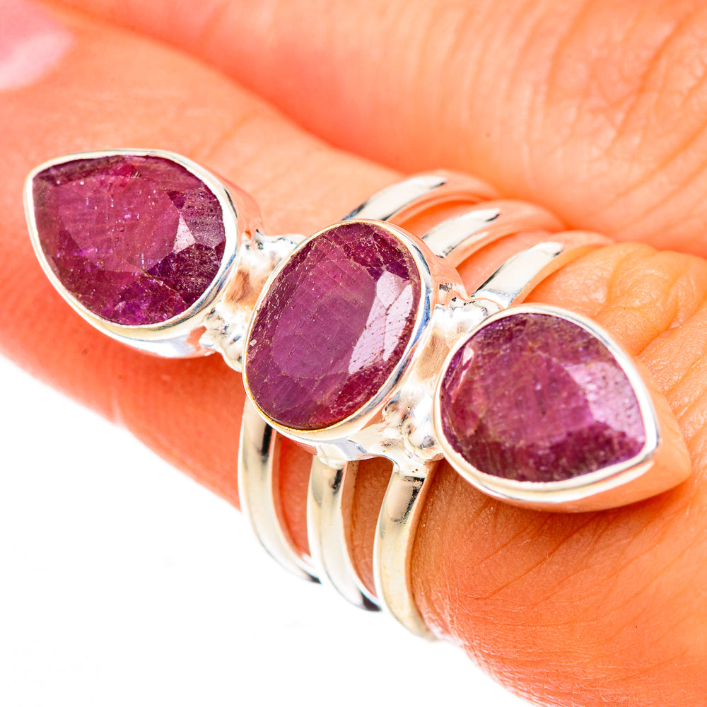 Ruby Rings handcrafted by Anasilvercos - RING123270