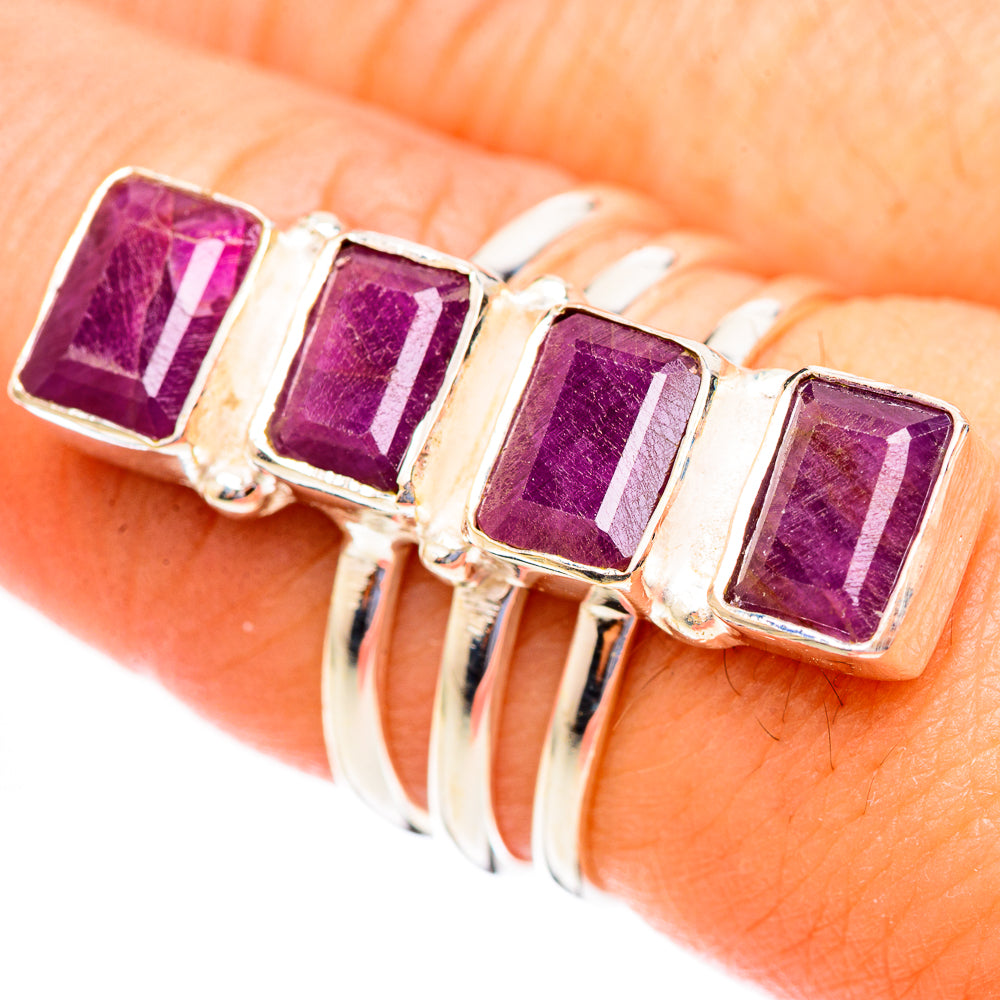 Ruby Rings handcrafted by Anasilvercos - RING123315