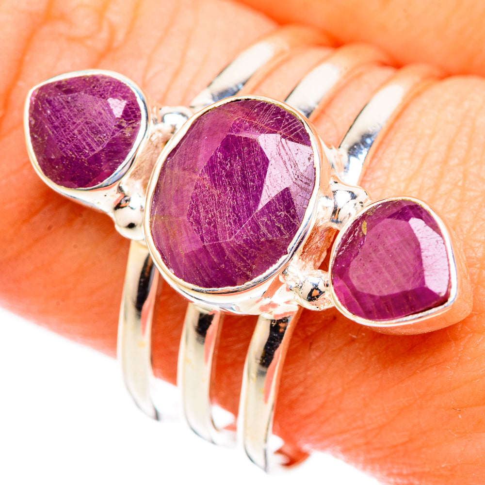 Ruby Rings handcrafted by Anasilvercos - RING123316