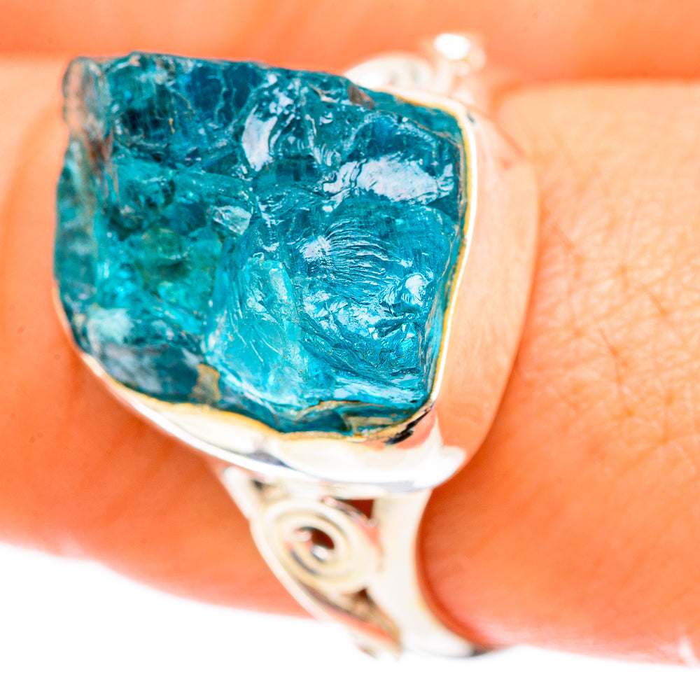 Apatite Rings handcrafted by Anasilvercos - RING123435