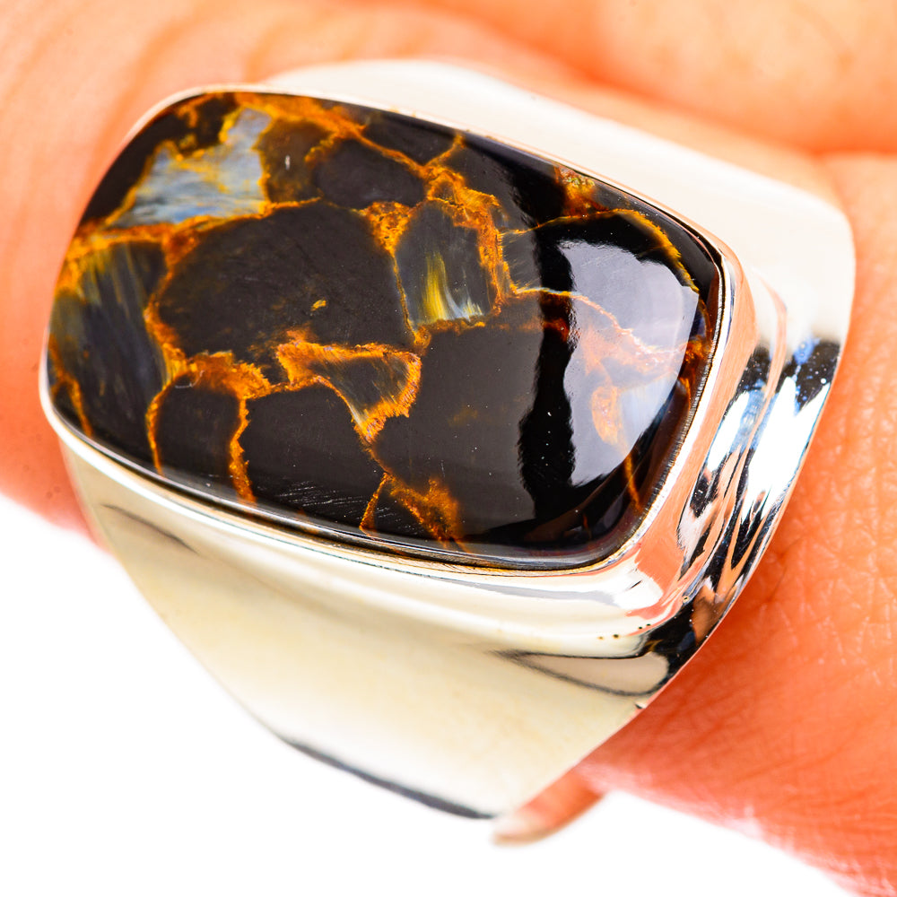 Pietersite Rings handcrafted by Anasilvercos - RING123500