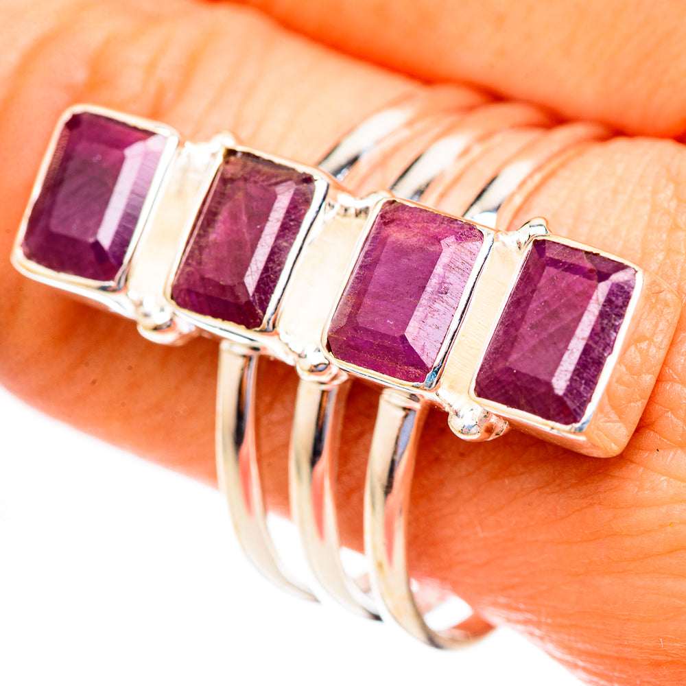 Ruby Rings handcrafted by Anasilvercos - RING123517
