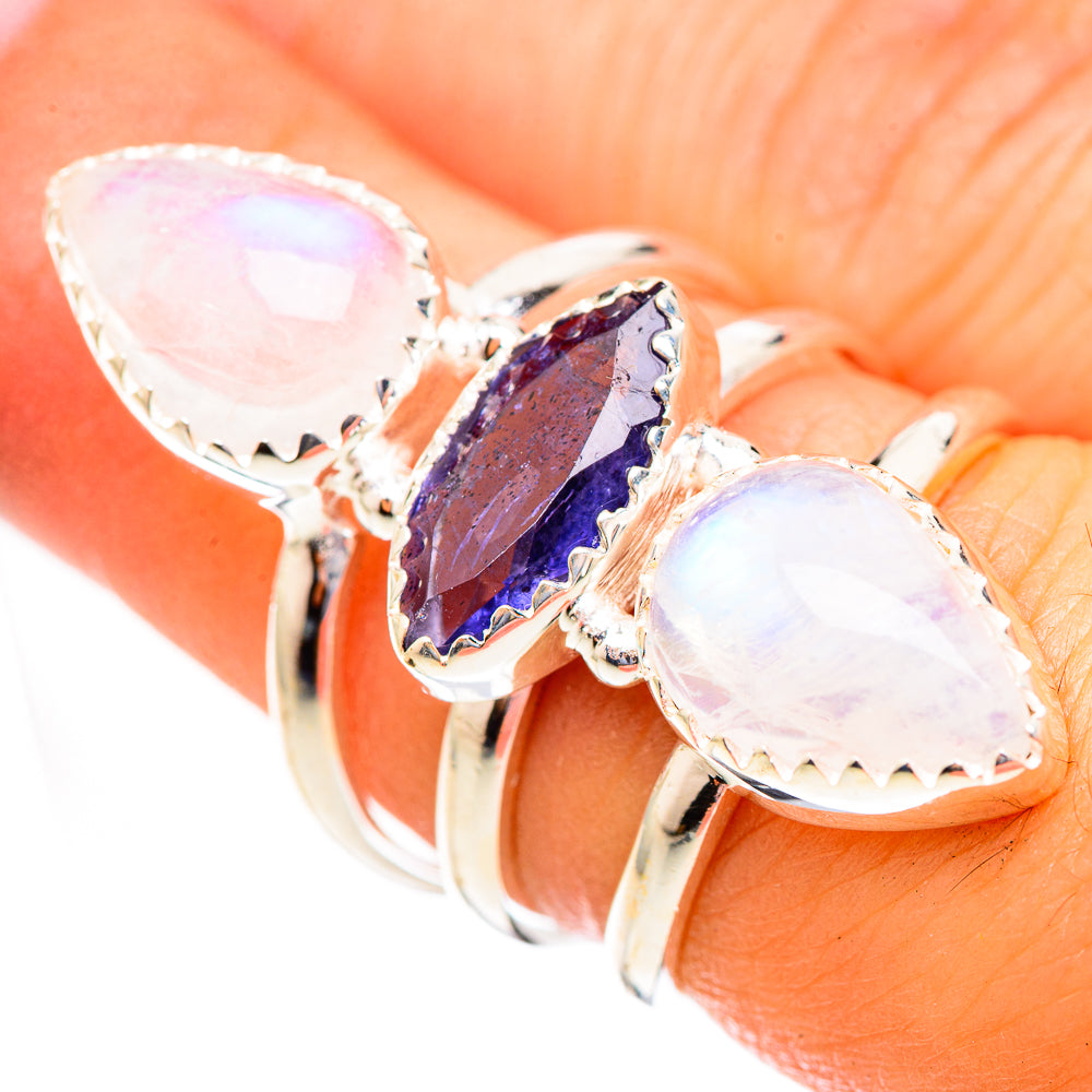 Tanzanite Rings handcrafted by Anasilvercos - RING123523