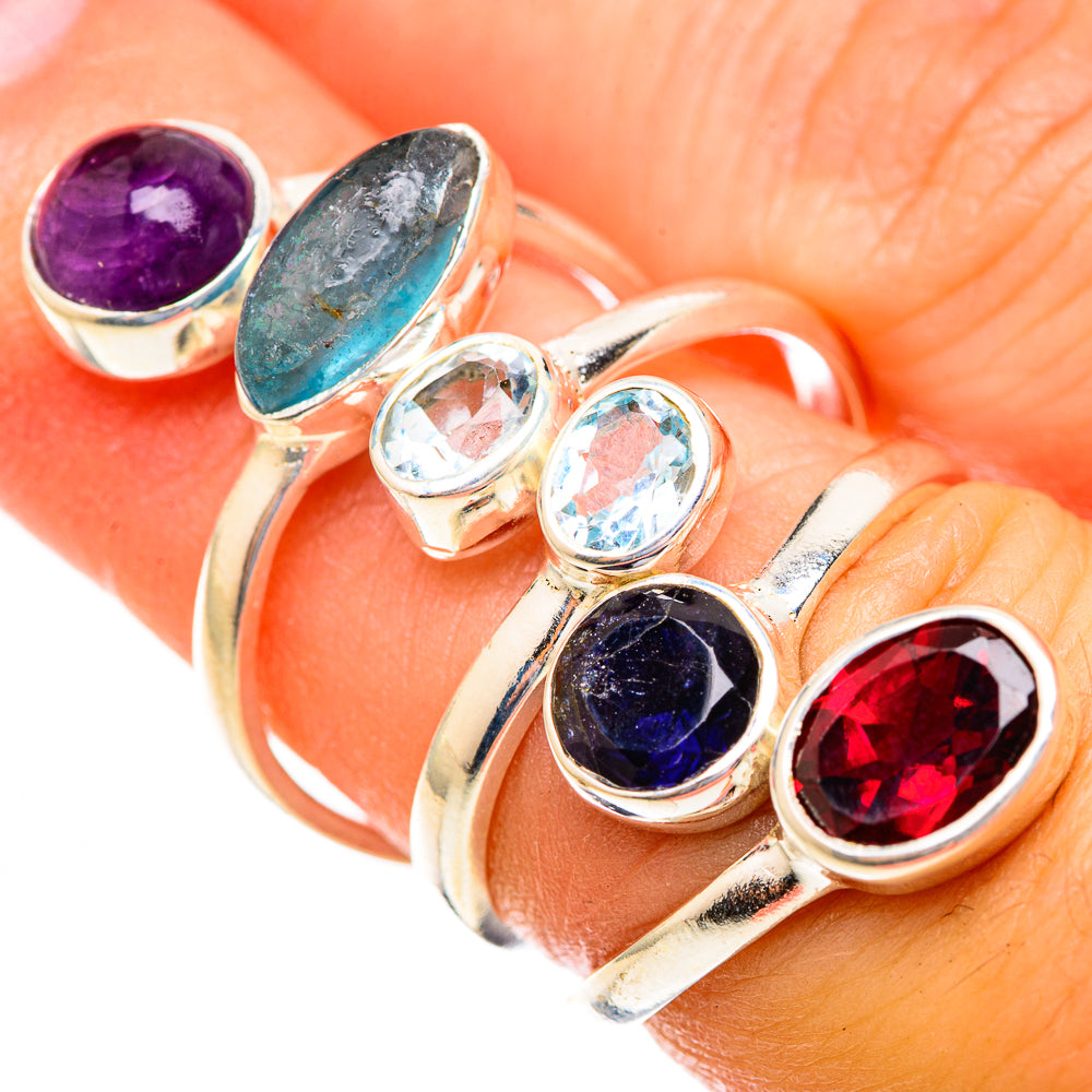 Apatite Rings handcrafted by Anasilvercos - RING123526