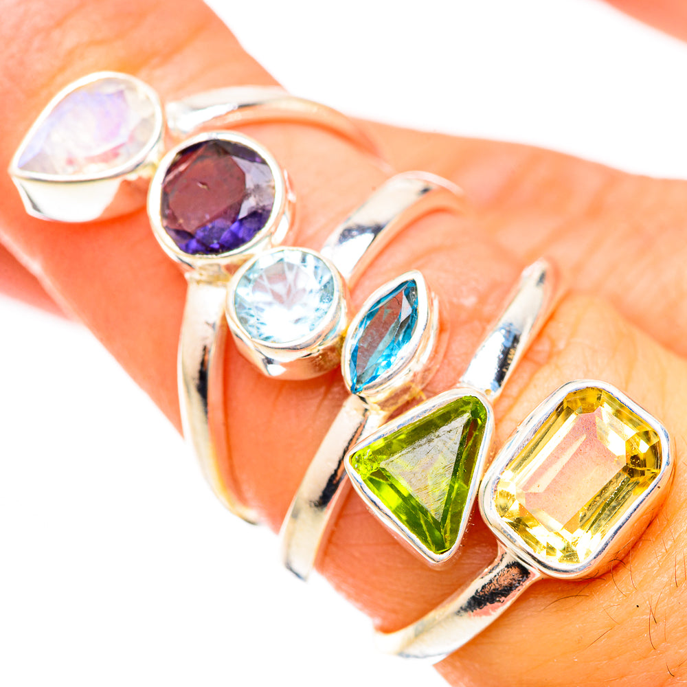 Citrine Rings handcrafted by Anasilvercos - RING123547