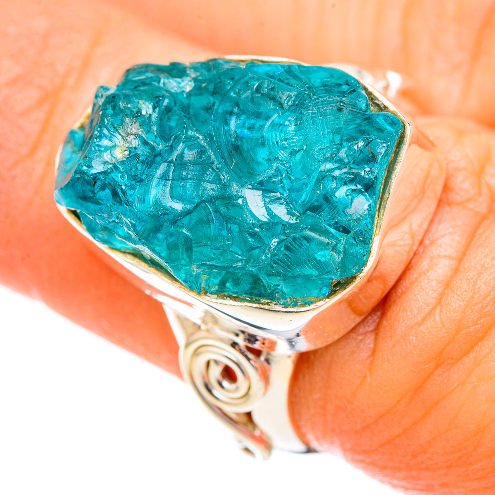 Apatite Rings handcrafted by Anasilvercos - RING123589