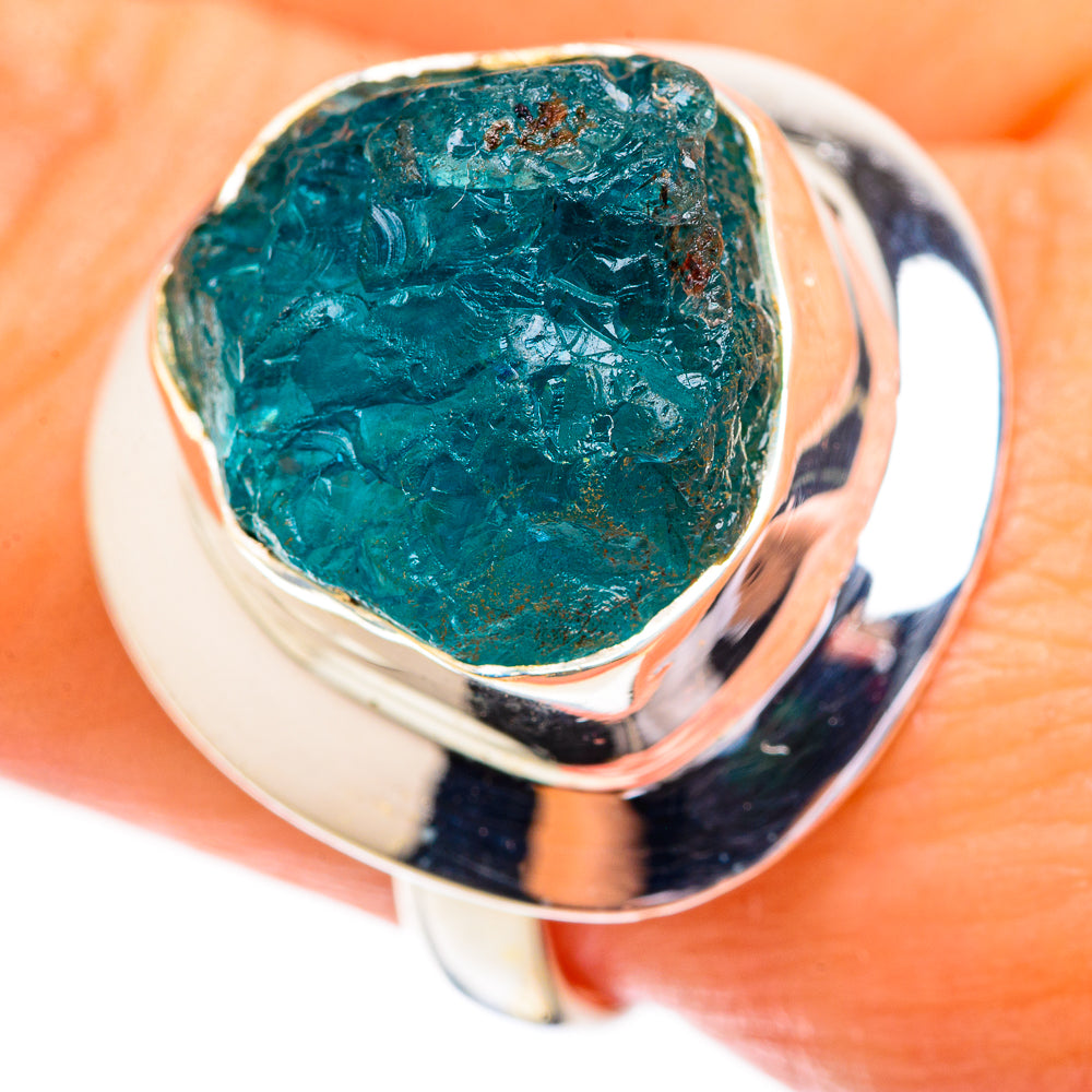 Apatite Rings handcrafted by Anasilvercos - RING123608
