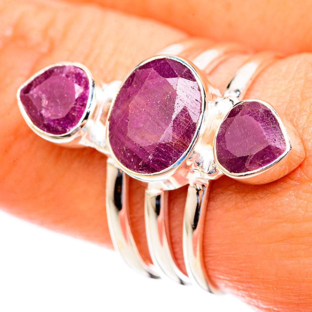 Ruby Rings handcrafted by Anasilvercos - RING123618