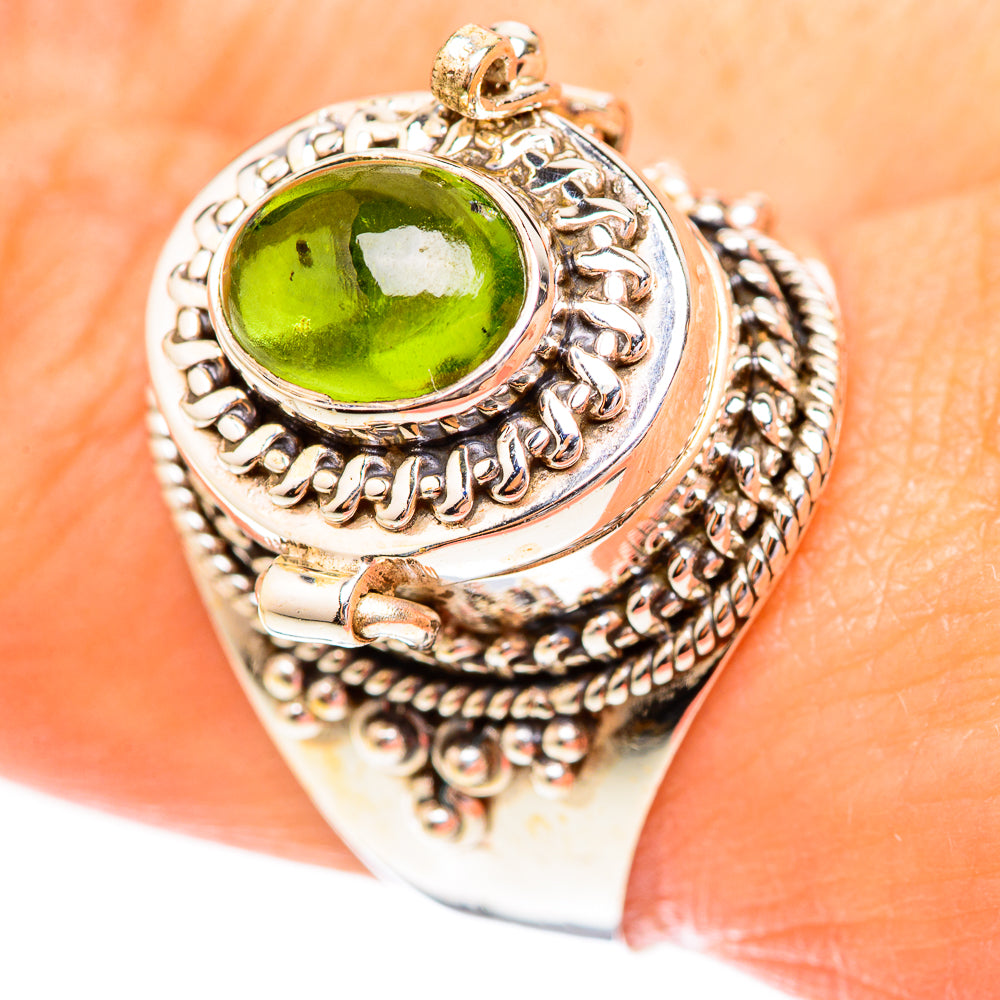 Peridot Rings handcrafted by Anasilvercos - RING123634