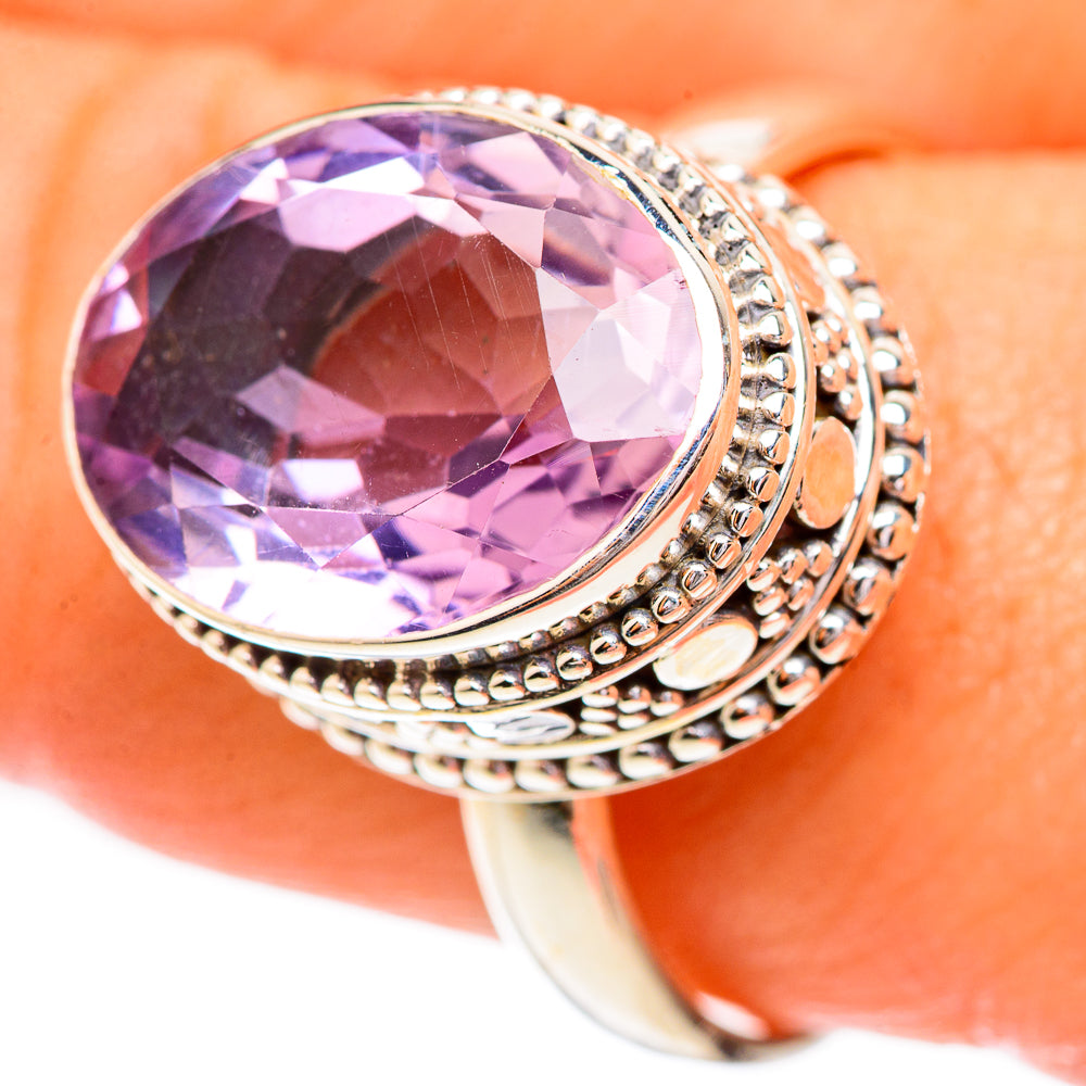 Amethyst Rings handcrafted by Anasilvercos - RING123641