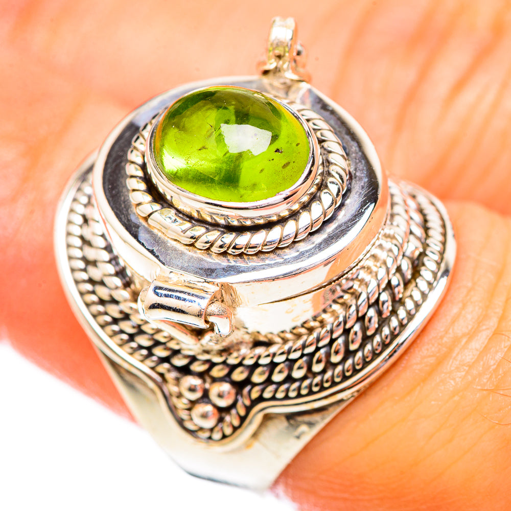Peridot Rings handcrafted by Anasilvercos - RING123656