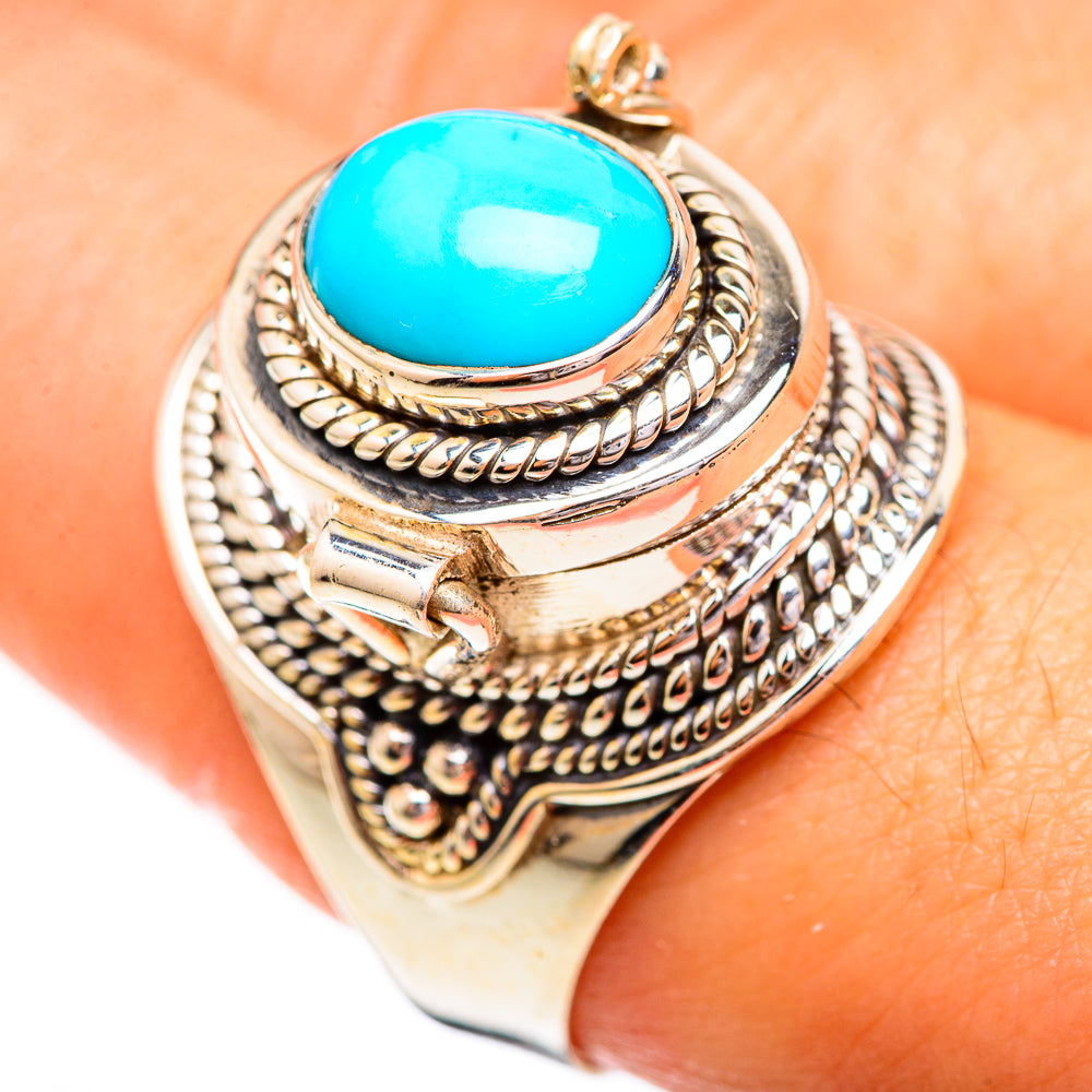 Larimar Rings handcrafted by Anasilvercos - RING123707