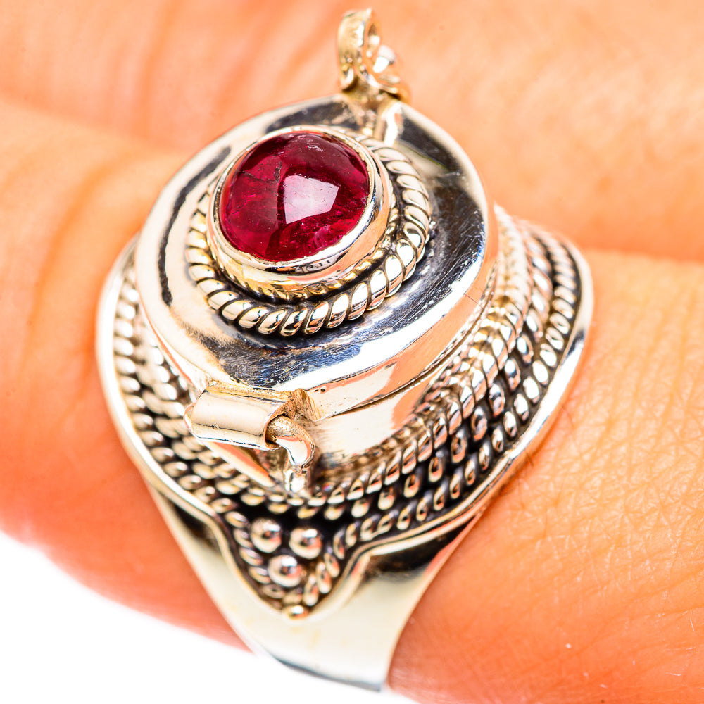 Pink Tourmaline Rings handcrafted by Anasilvercos - RING123726