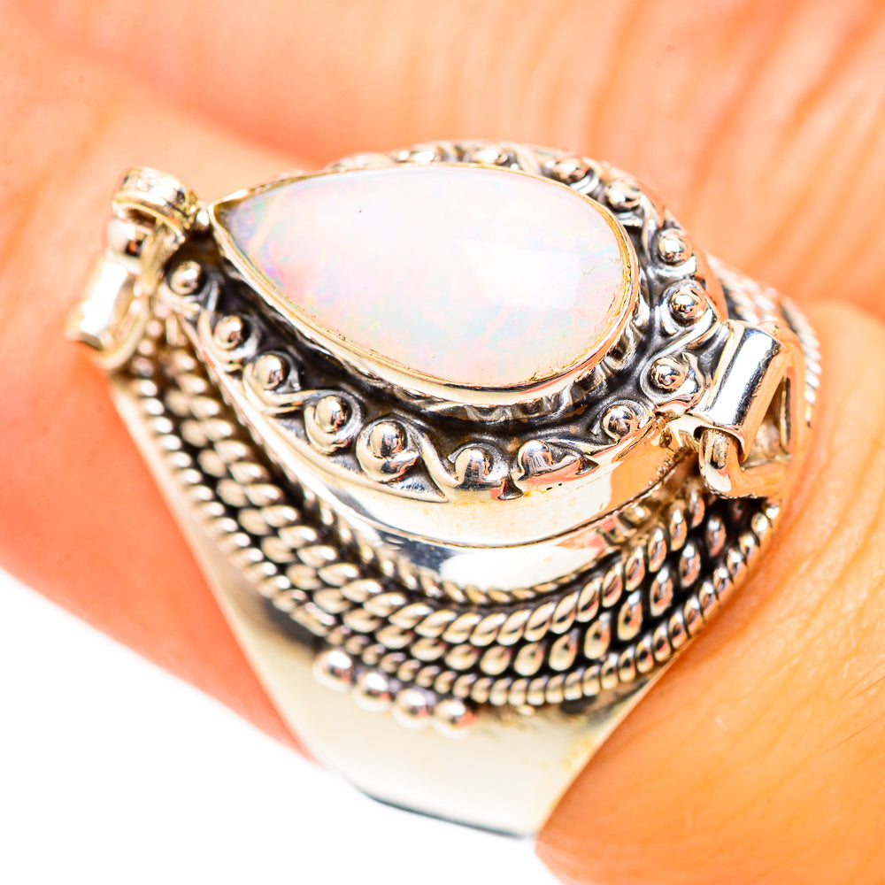 Ethiopian Opal Rings handcrafted by Anasilvercos - RING123730