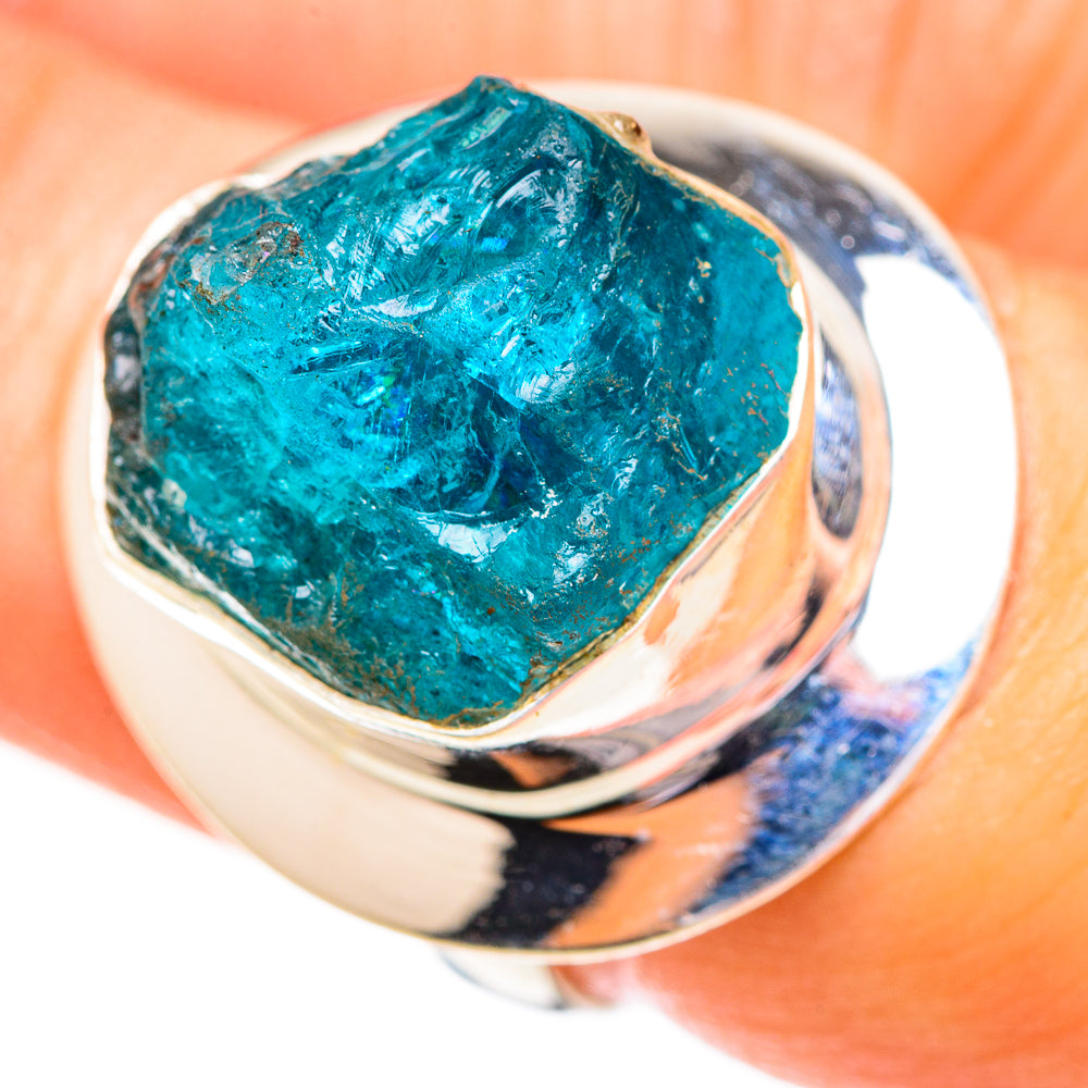 Apatite Rings handcrafted by Anasilvercos - RING123788