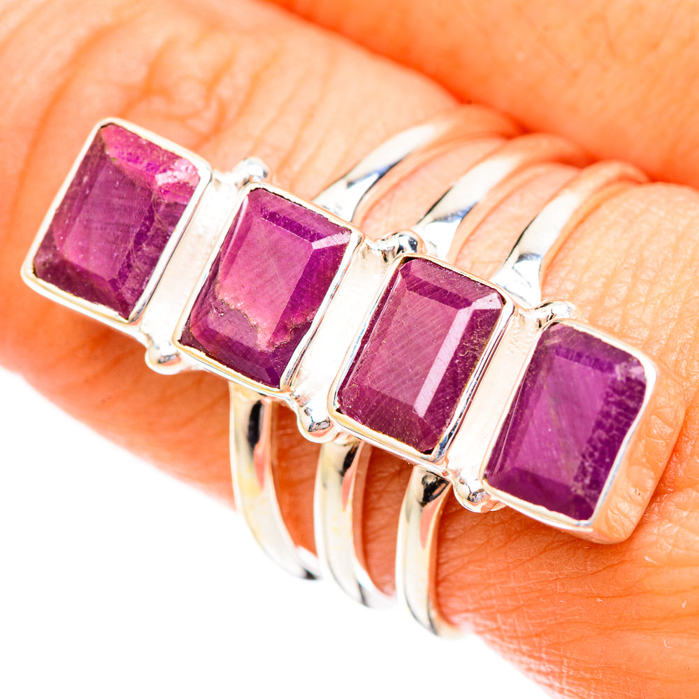 Ruby Rings handcrafted by Anasilvercos - RING123816