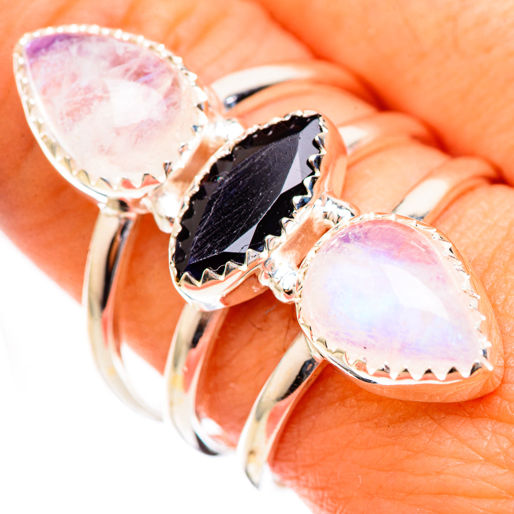 Black Onyx Rings handcrafted by Anasilvercos - RING123843