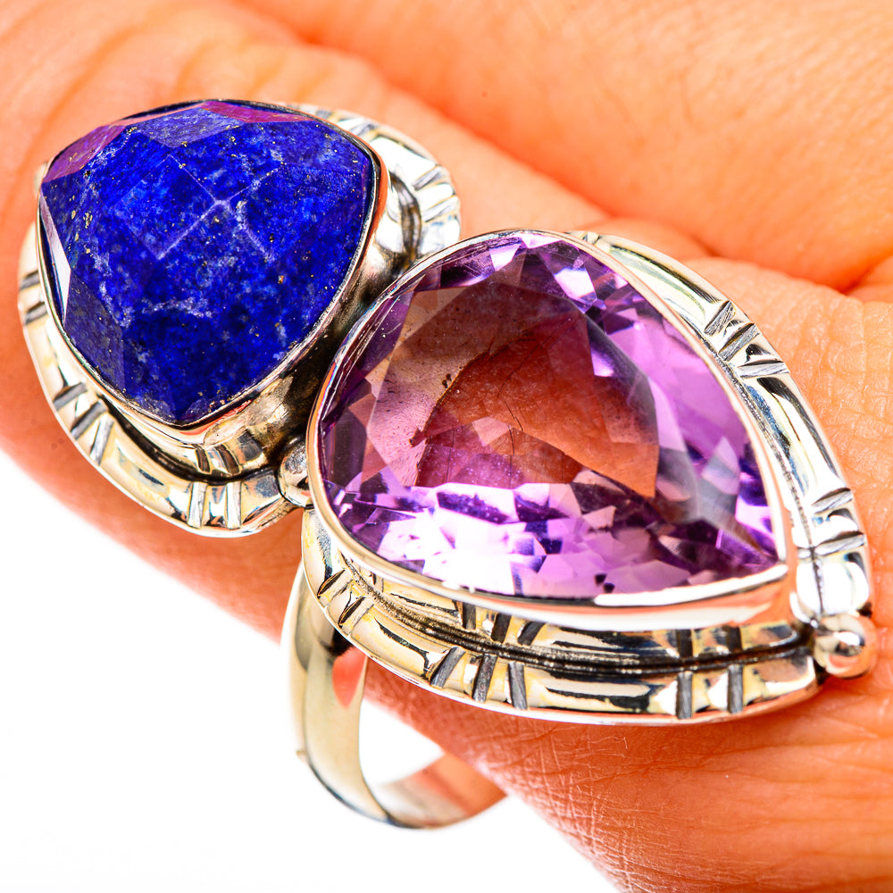 Amethyst Rings handcrafted by Anasilvercos - RING123847