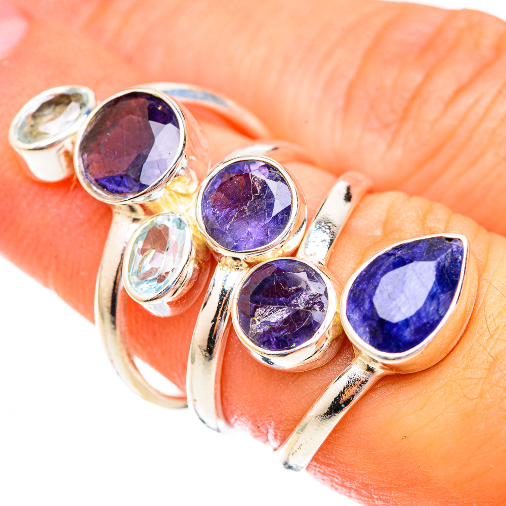 Tanzanite Rings handcrafted by Anasilvercos - RING123887