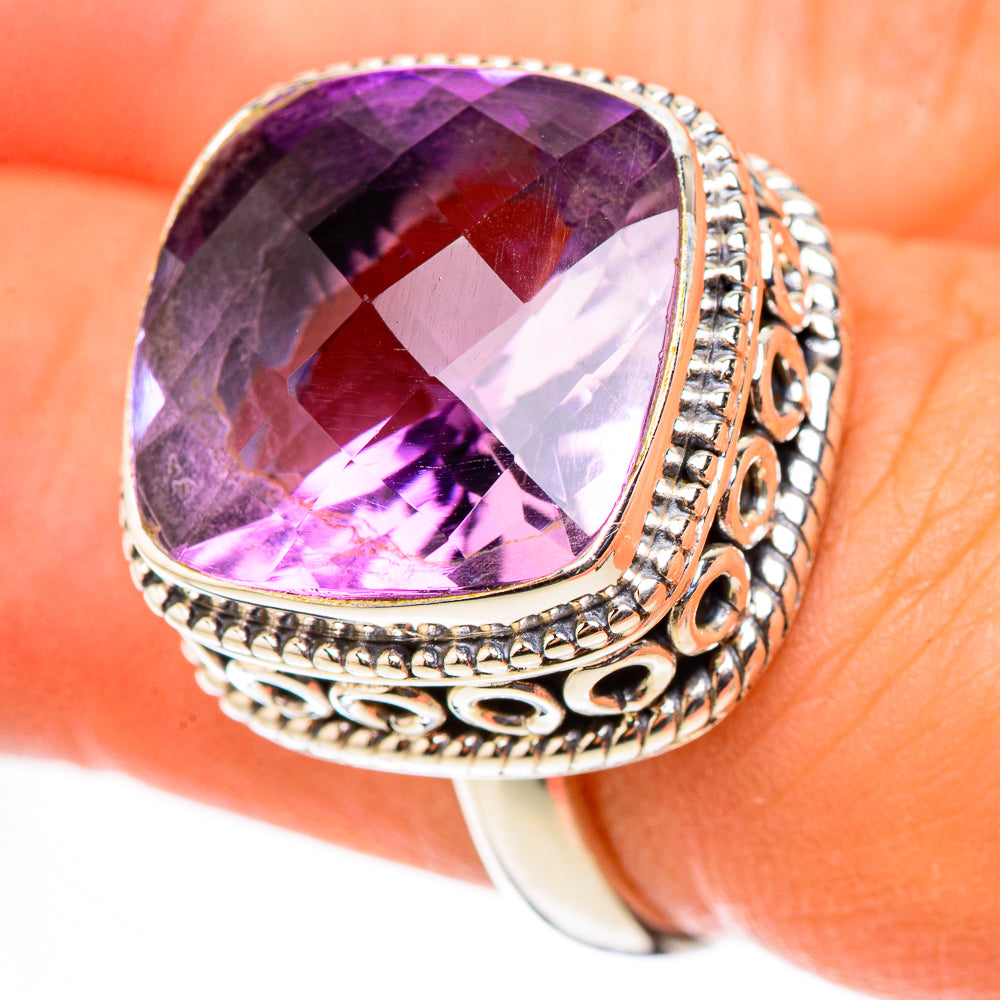 Amethyst Rings handcrafted by Anasilvercos - RING123940