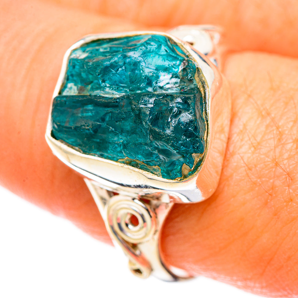 Apatite Rings handcrafted by Anasilvercos - RING123951