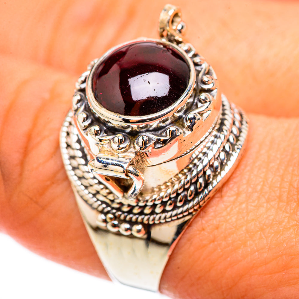 Garnet Rings handcrafted by Anasilvercos - RING123965
