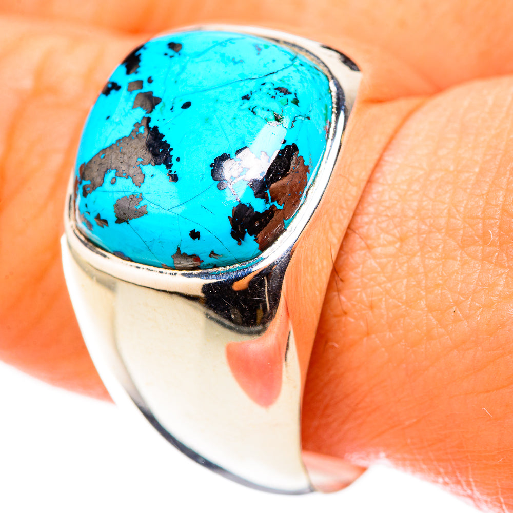 Shattuckite Rings handcrafted by Anasilvercos - RING123981