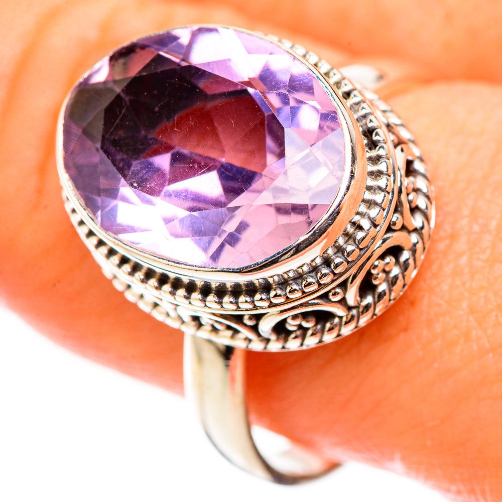 Amethyst Rings handcrafted by Anasilvercos - RING123990