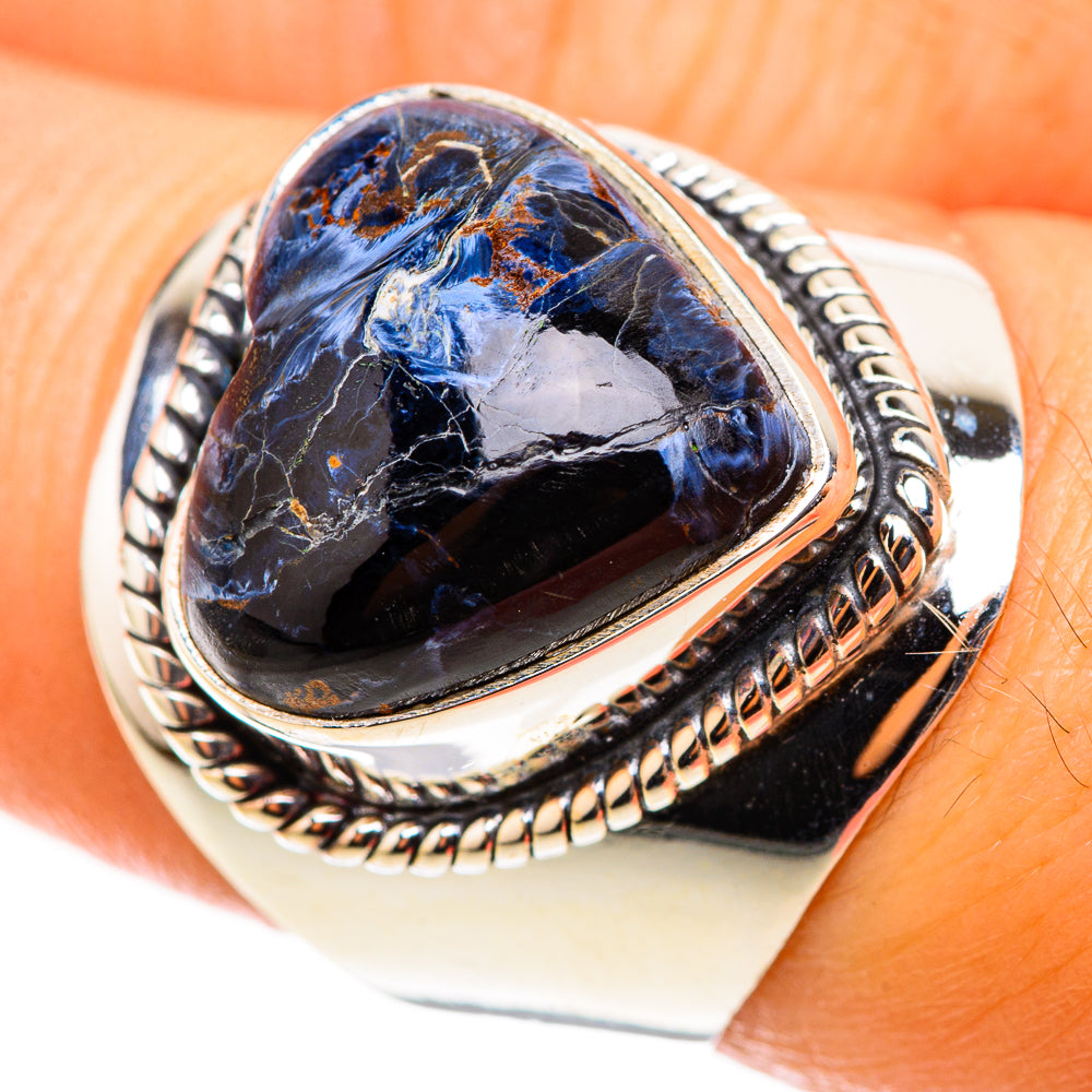 Pietersite Rings handcrafted by Anasilvercos - RING124020