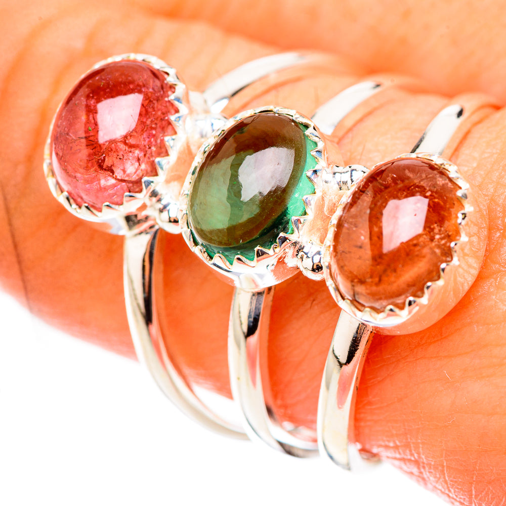 Tourmaline Rings handcrafted by Anasilvercos - RING124021