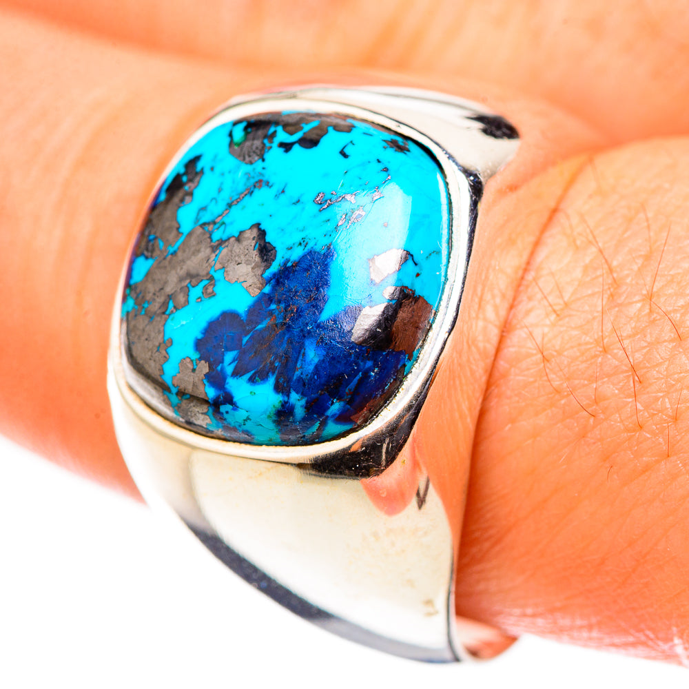 Shattuckite Rings handcrafted by Anasilvercos - RING124030