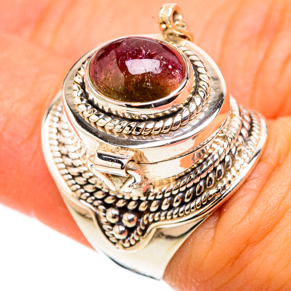 Pink Tourmaline Rings handcrafted by Anasilvercos - RING124046