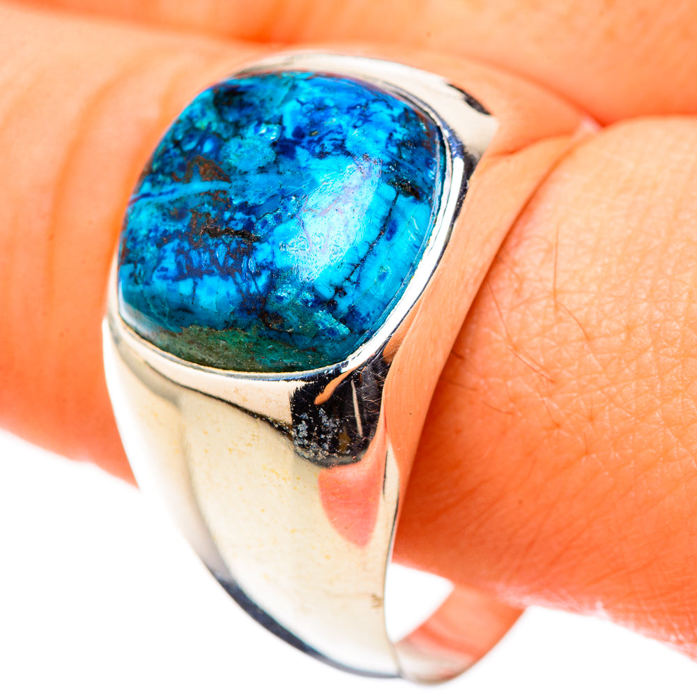 Shattuckite Rings handcrafted by Anasilvercos - RING124052