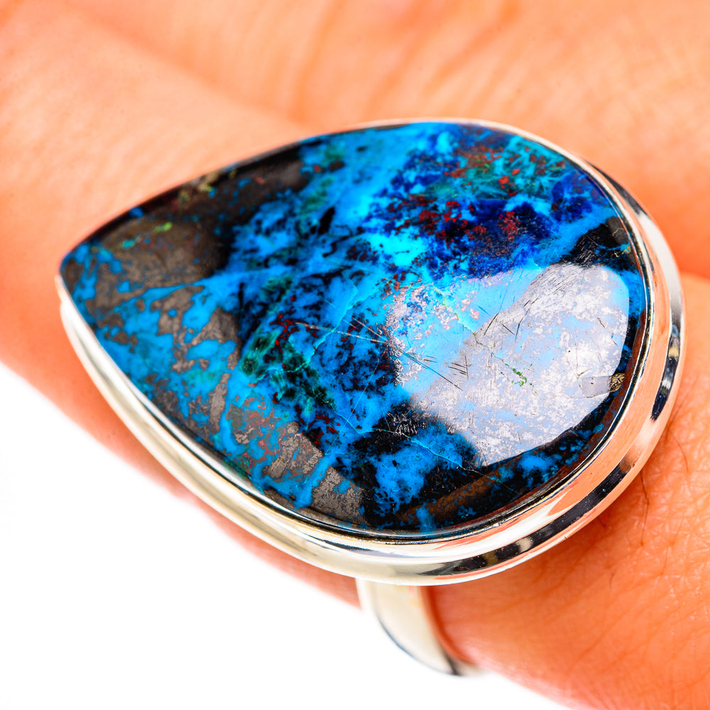 Shattuckite Rings handcrafted by Anasilvercos - RING124127