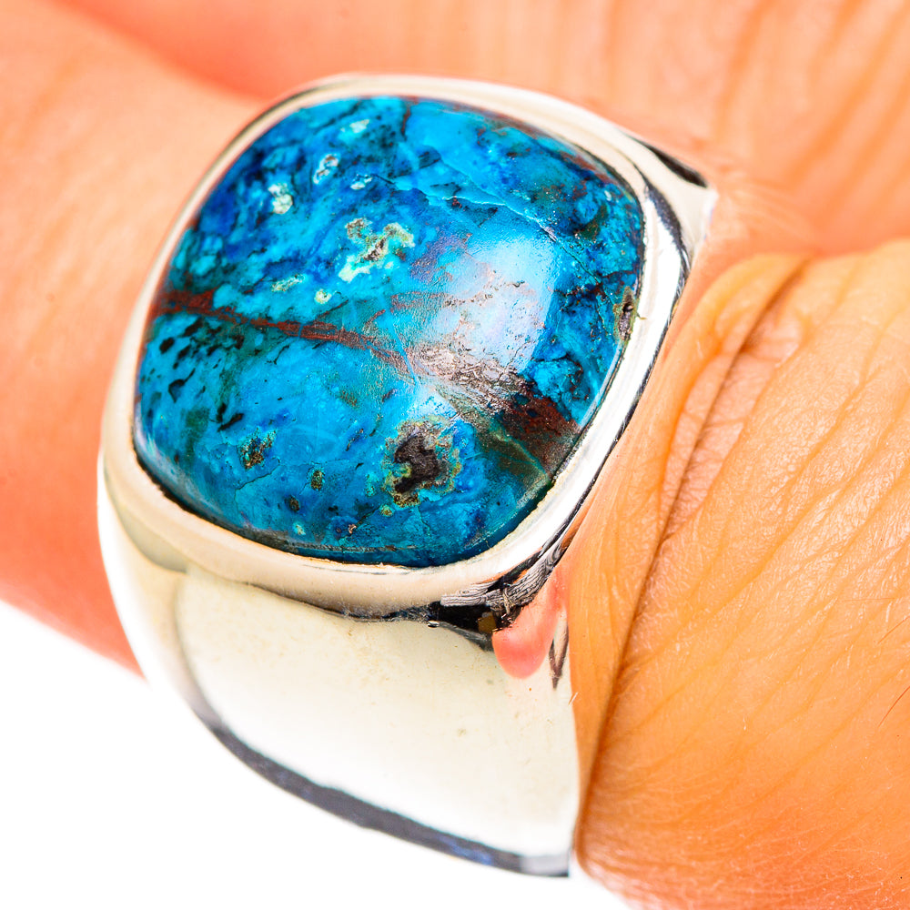 Shattuckite Rings handcrafted by Anasilvercos - RING124276