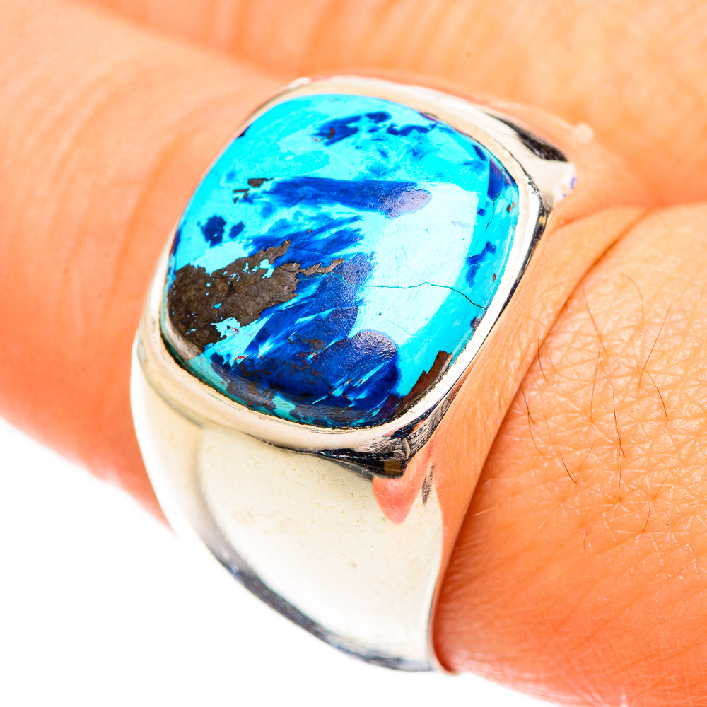Shattuckite Rings handcrafted by Anasilvercos - RING124296