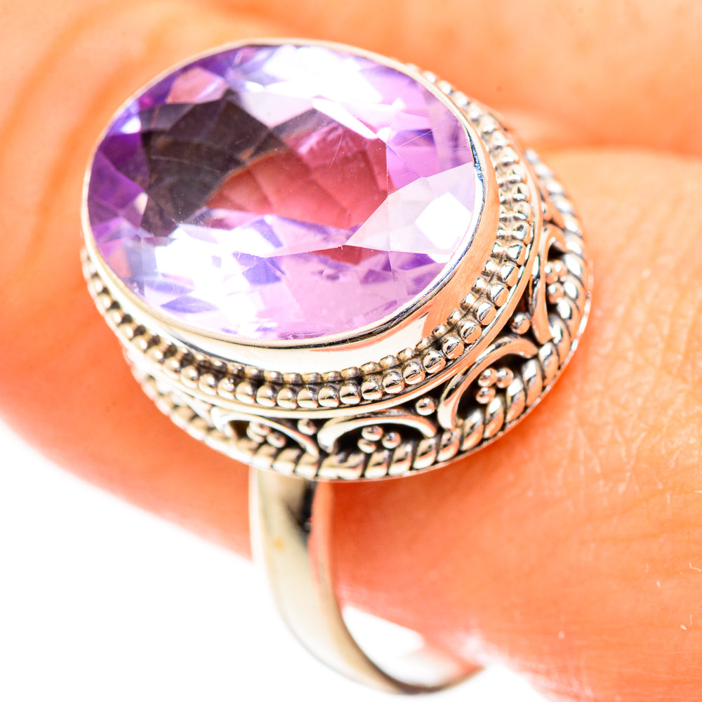 Amethyst Rings handcrafted by Anasilvercos - RING124327