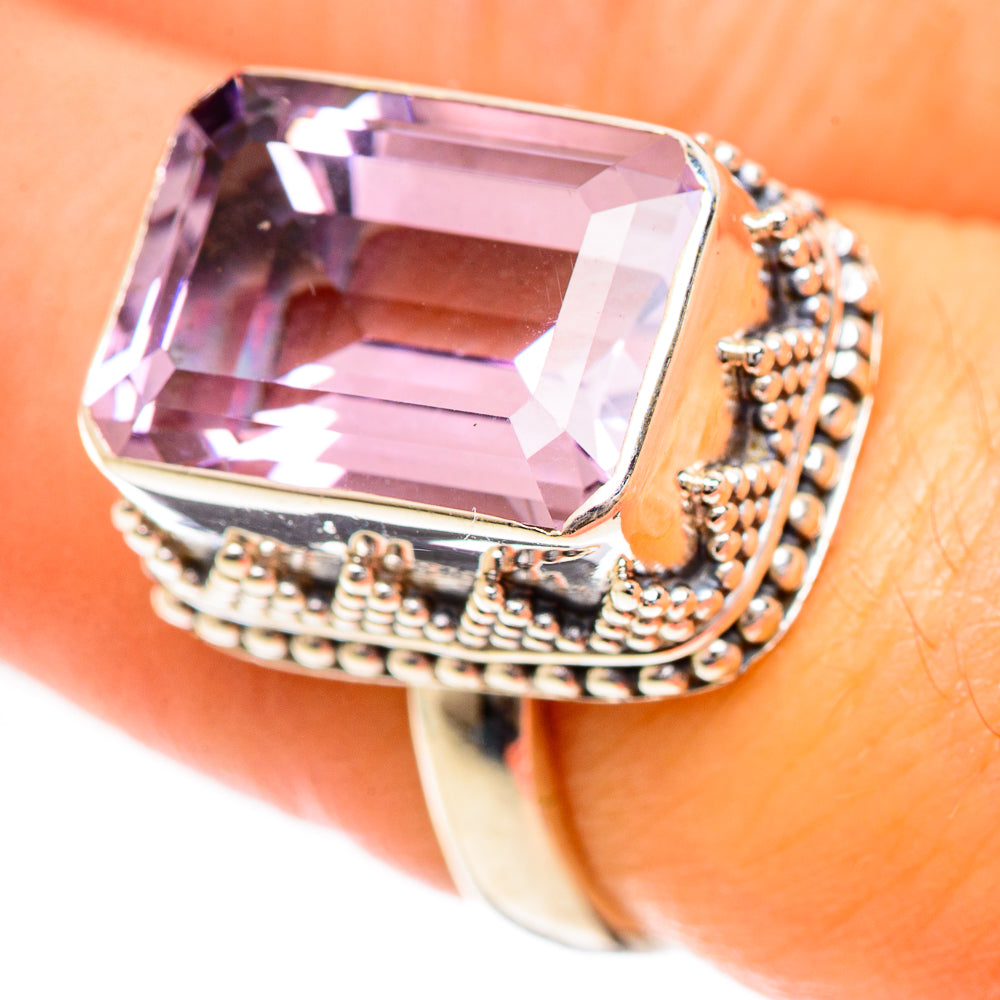 Amethyst Rings handcrafted by Anasilvercos - RING124377