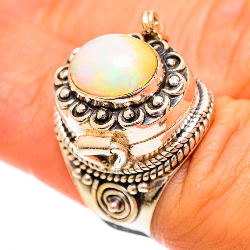 Ethiopian Opal Rings handcrafted by Anasilvercos - RING124391