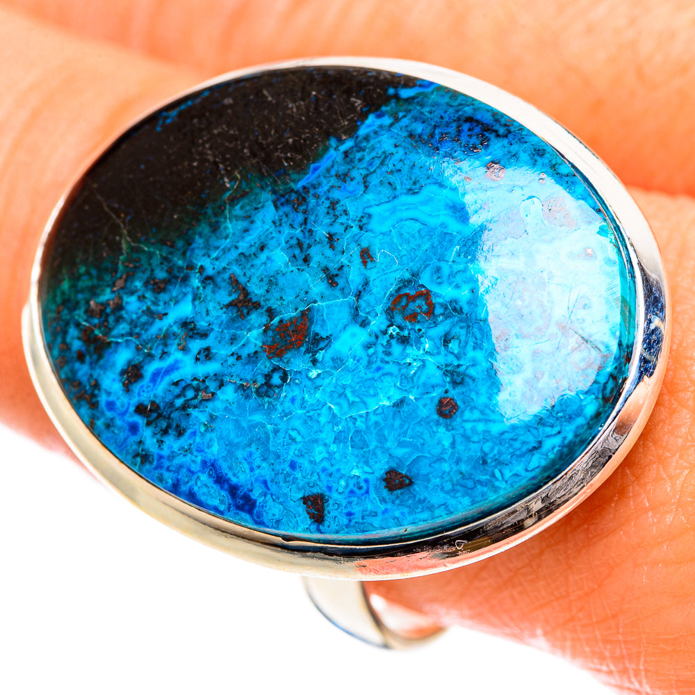 Shattuckite Rings handcrafted by Anasilvercos - RING124403
