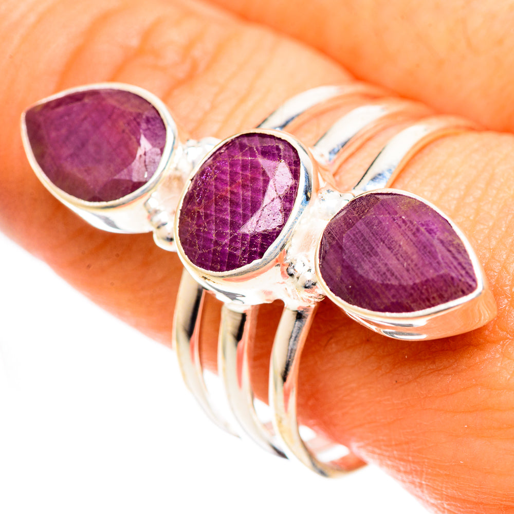 Ruby Rings handcrafted by Anasilvercos - RING124435