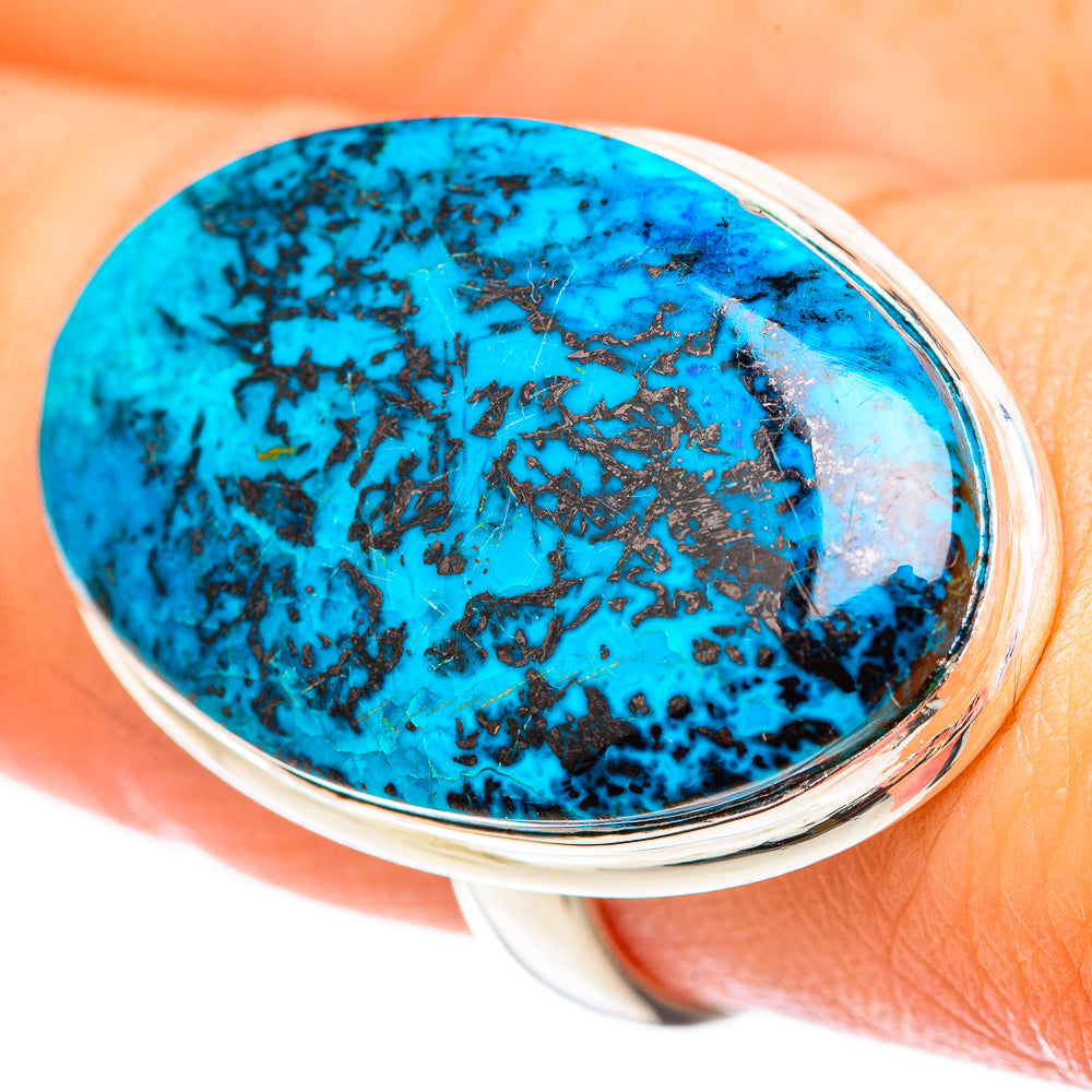 Shattuckite Rings handcrafted by Anasilvercos - RING124498