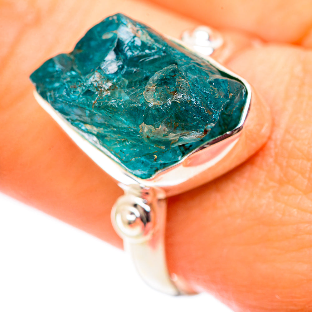 Apatite Rings handcrafted by Anasilvercos - RING124501