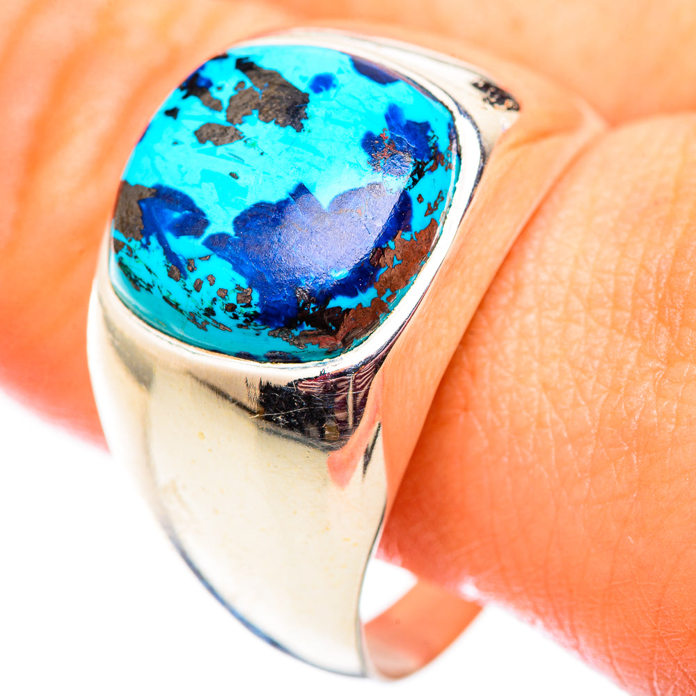 Shattuckite Rings handcrafted by Anasilvercos - RING124526