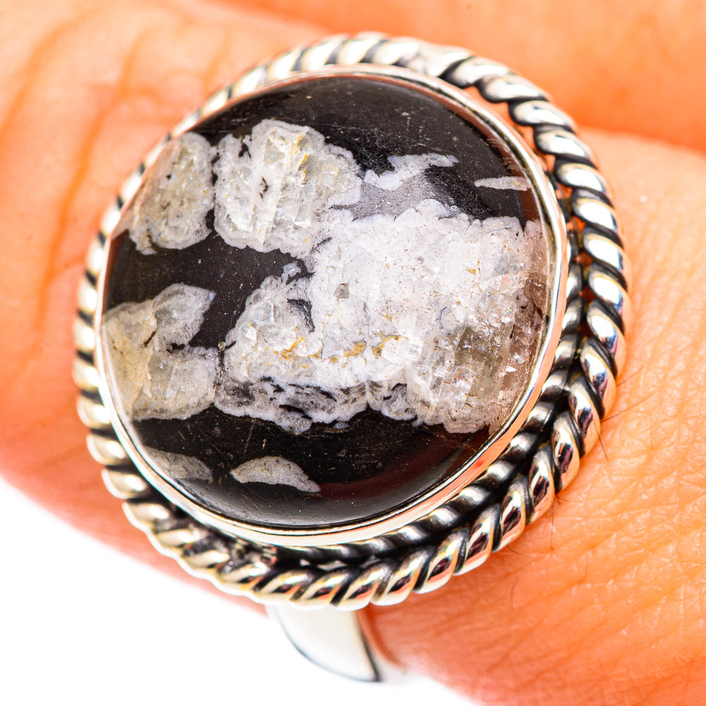 Pinolith Jasper Rings handcrafted by Anasilvercos - RING124542