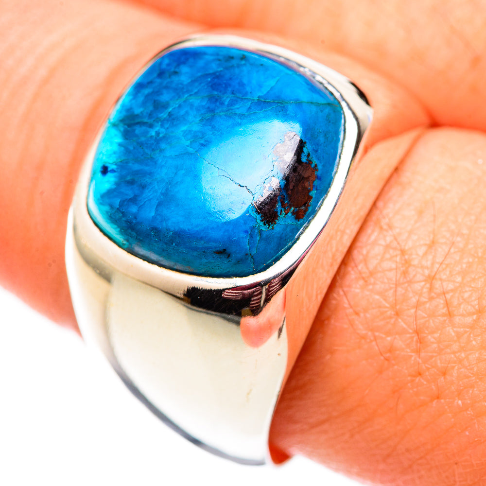 Shattuckite Rings handcrafted by Anasilvercos - RING124555