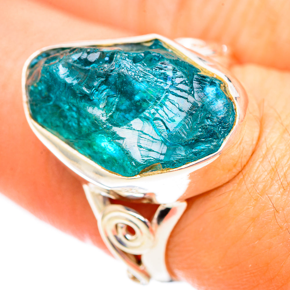 Apatite Rings handcrafted by Anasilvercos - RING124576