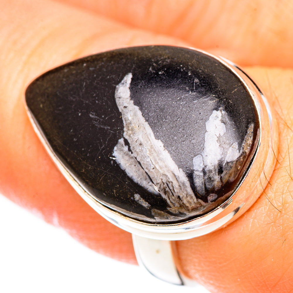 Chrysanthemum Stone Rings handcrafted by Anasilvercos - RING124637