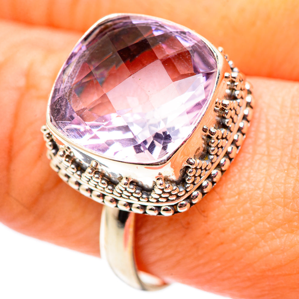 Amethyst Rings handcrafted by Anasilvercos - RING124678