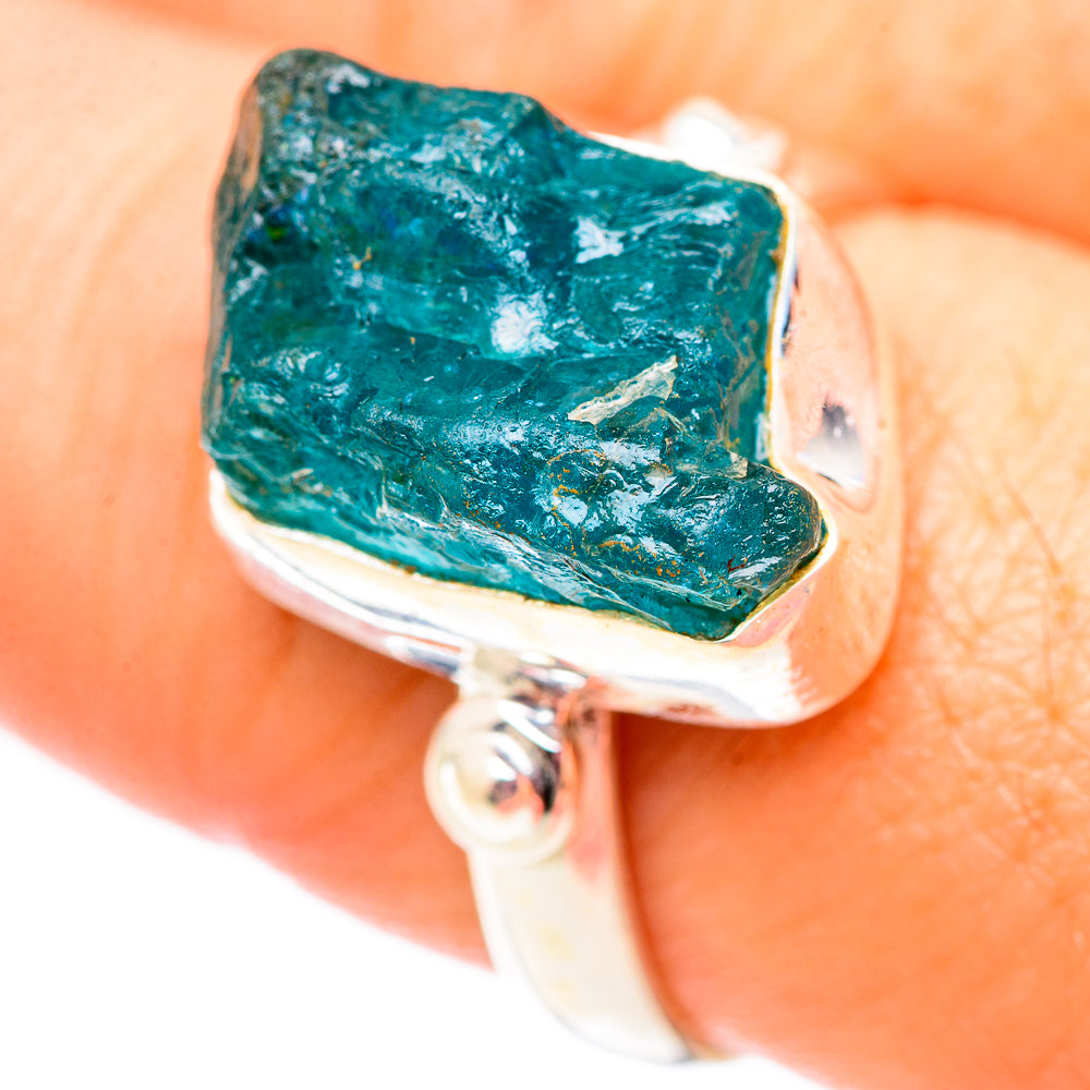 Apatite Rings handcrafted by Anasilvercos - RING124684